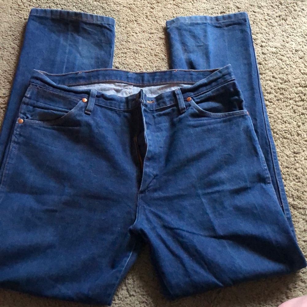 Wrangler original fit 38x33 jeans